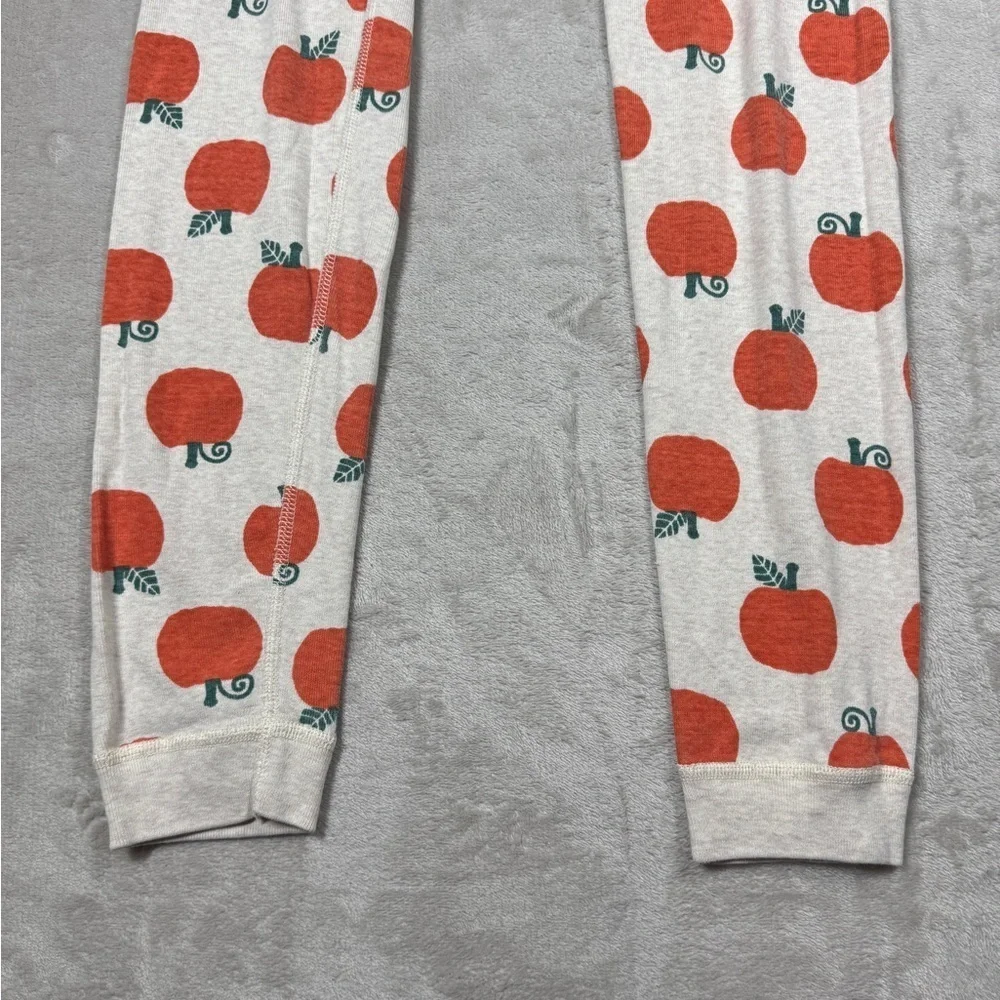 Hanna Andersson 100% Organic Cotton Pumpkin Fall Halloween PJ Bottom Pants 12